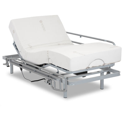 Electric articulated bed with Viscoelastic Matt
