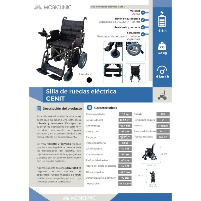 CENIT FOLDING ELECTRICAL Wheelchair